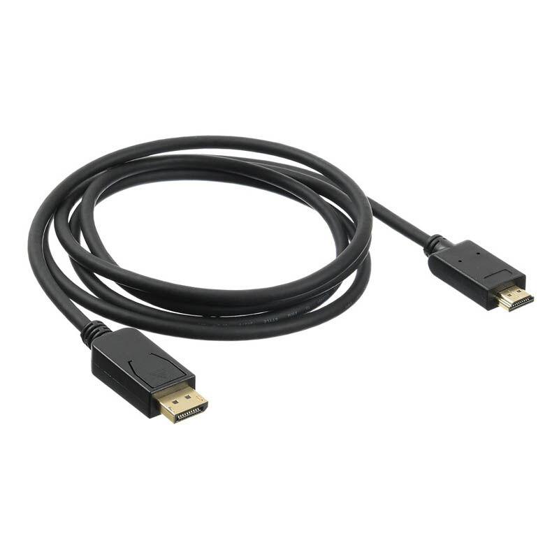 BHP DPP_HDMI-2, Видеокабель BURO DisplayPort (M) -> HDMI (M) 2 м