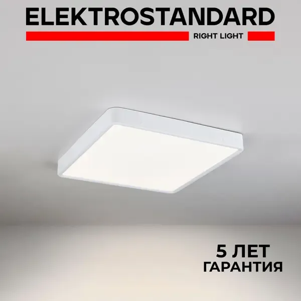 Светильник настенно-потолочный светодиодный ELEKTROSTANDARD a043018, цвет белый