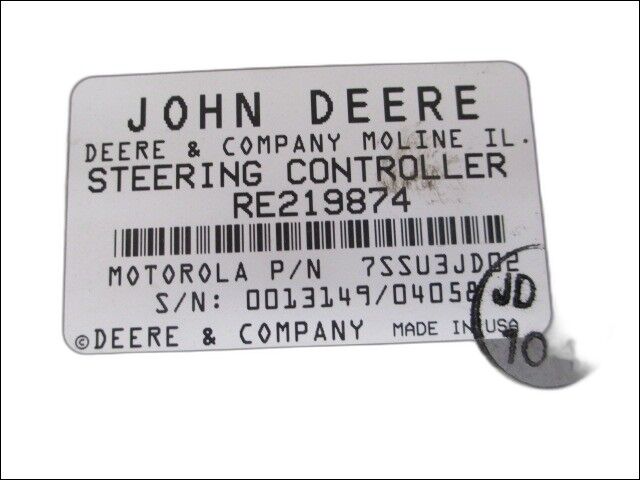 Запчасть John Deere RE219874 оригинал для бульдозера