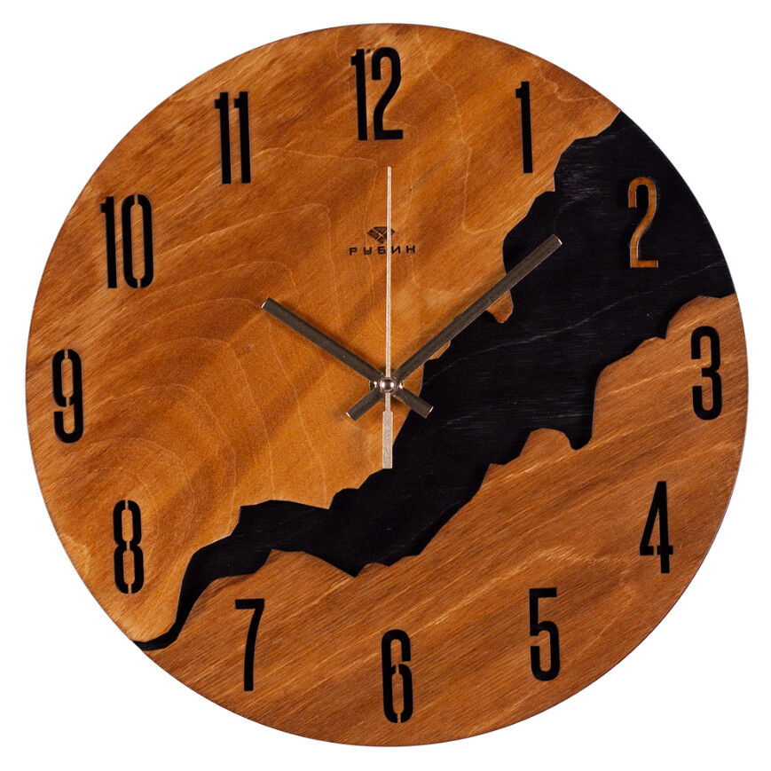 Часы настенные 2928-001 деревянные «Лофт»