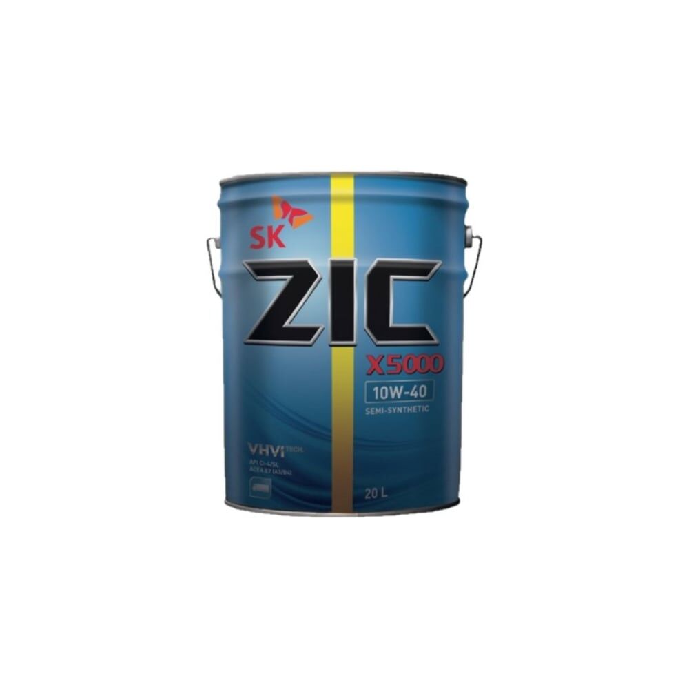 Полусинтетическое масло для грузовых авто zic X5000 10w40