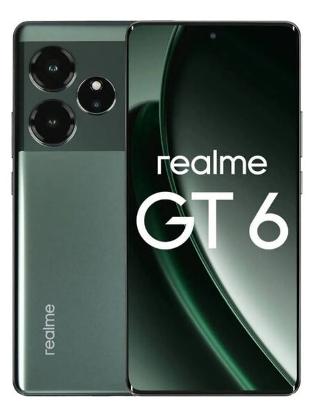Realme GT6 16/512 ГБ Razor Green(зеленый) RU