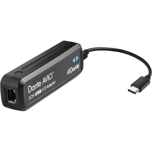 Адаптер Audinate Dante AVIO 2x2 USB-C I/O для Dante Audio Network