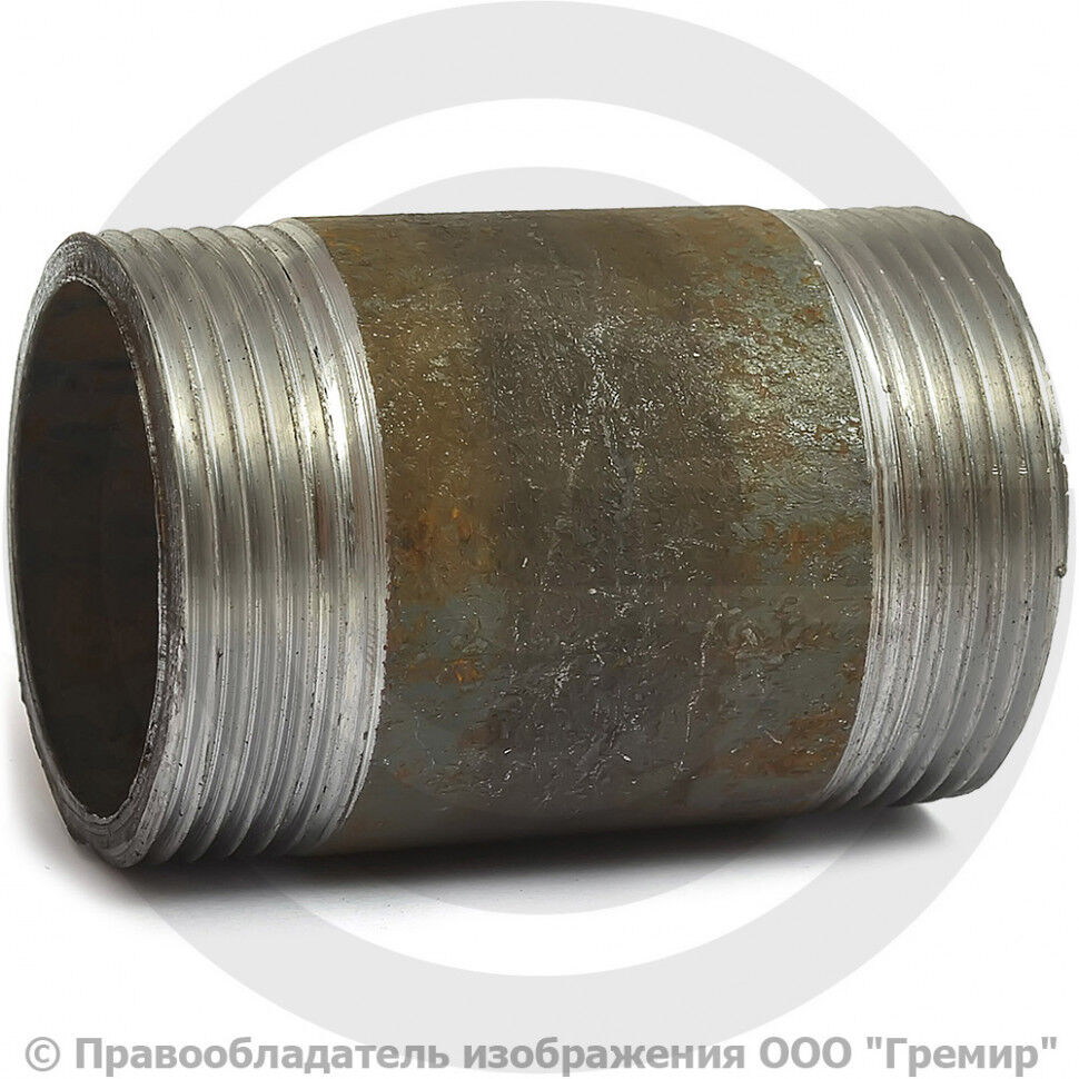 Бочонок стальной L=95мм Ду-50 (2") КАЗ