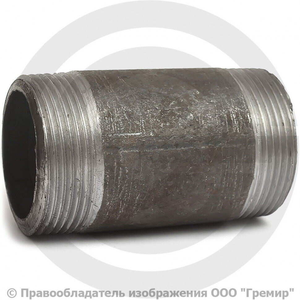 Бочонок стальной L=70мм Ду-32 (1 1/4") КАЗ