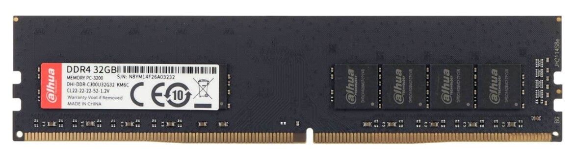 DHI-DDR-C300U32G32, Модуль памяти Dahua C300 32 ГБ DIMM DDR4 3200 МГц