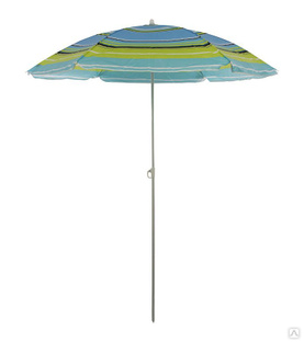 Зонт пляжный BU-61 диаметр 130 см, складная штанга 170 см Ecos 
