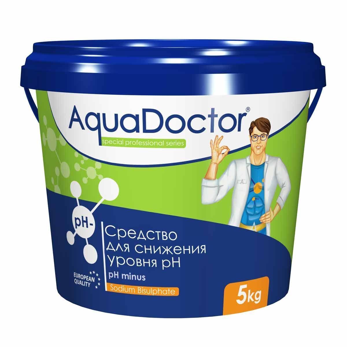AquaDoctor pH Minus, средство для снижения pH, 1кг