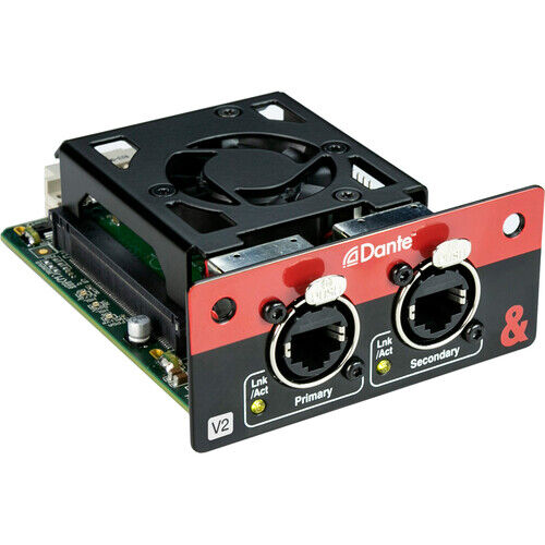 Аудио процессор Allen & Heath SQ Dante Module for SQ Mixers and AHM-64 Audio Processor