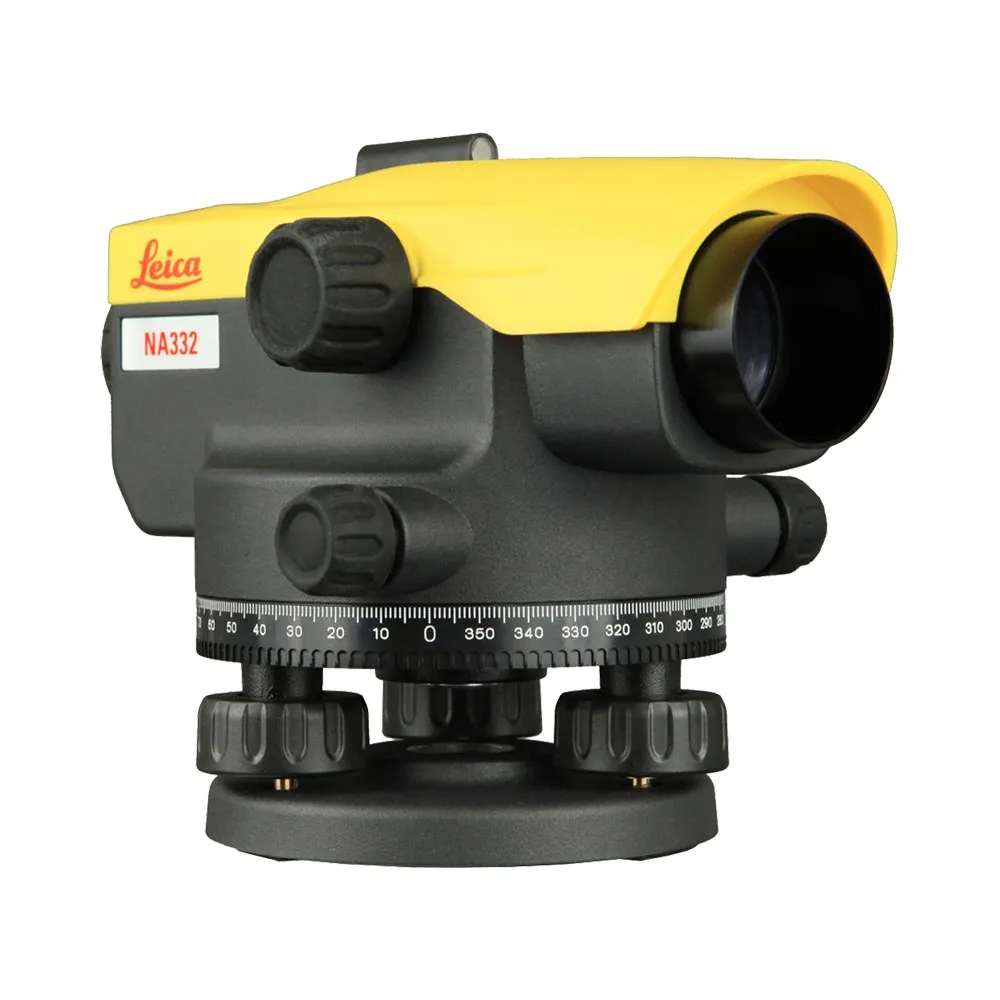 Комплект оптический нивелир Leica NA 332 с поверкой штатив рейка - 3 в 1