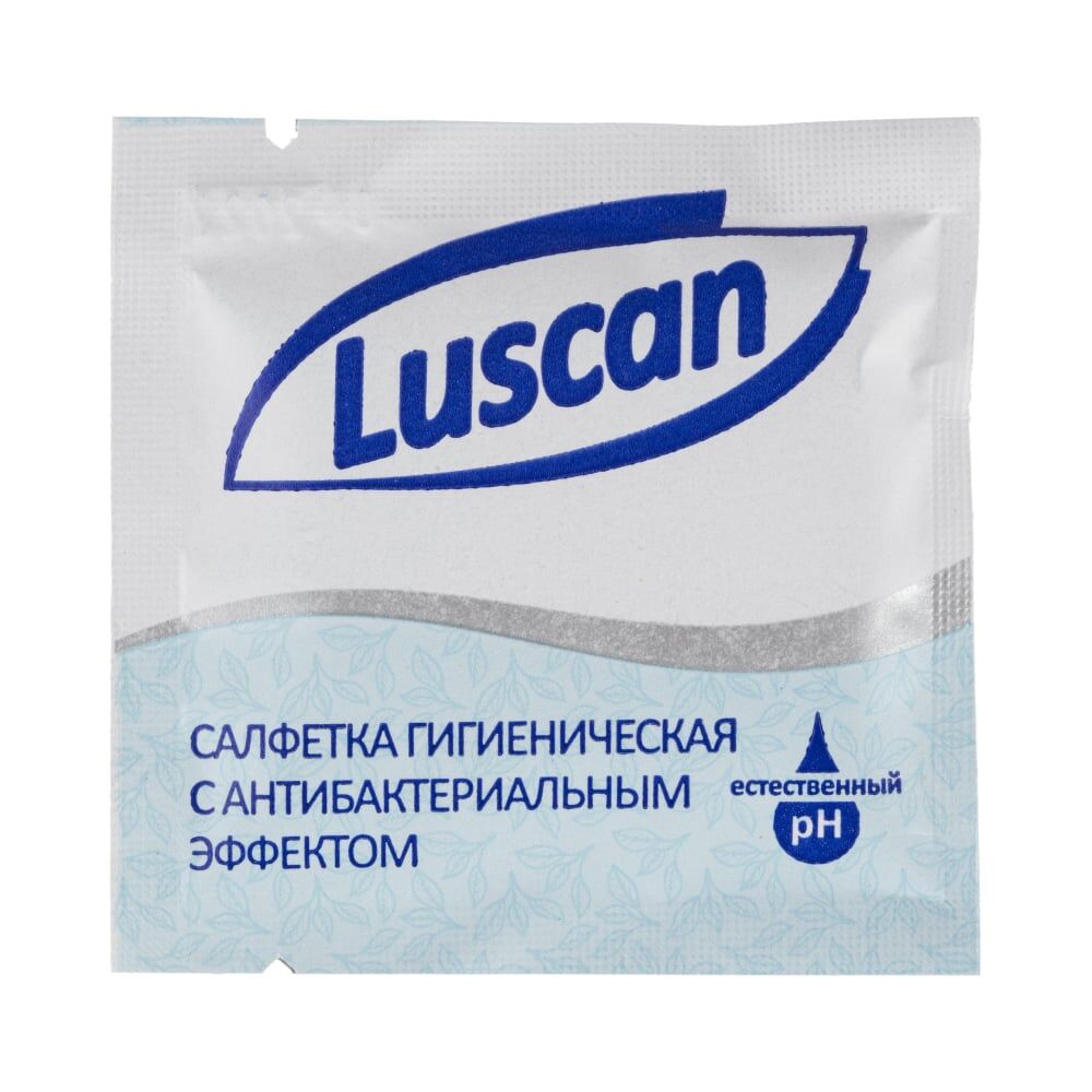 Антибактериальные влажные салфетки Luscan 1625793