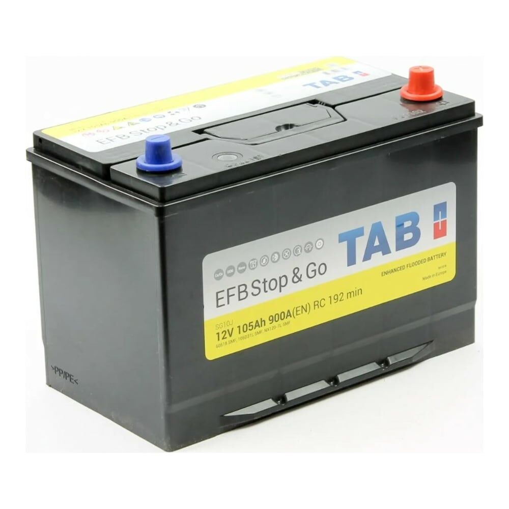 Аккумуляторная батарея TAB EFB Stop&Go 6СТ-105.0 60518