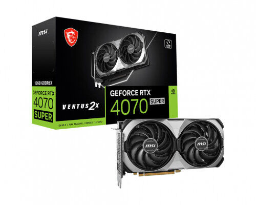 Видеокарта MSI GeForce RTX 4070 Super VENTUS 2X (602-V513-169S)