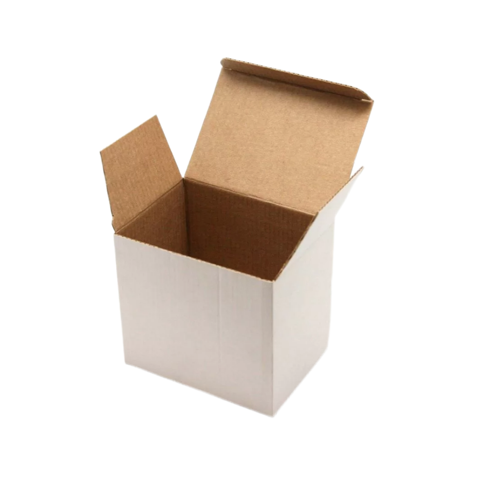 Коробка самосборная белая 11,5х11,5х6,5 см