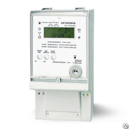 Счетчик электроэнергии трехфазный СЭТ-4ТМ.02М.02 купить от 35 906 руб./шт. в Москве от компании "ТехЭнКом"