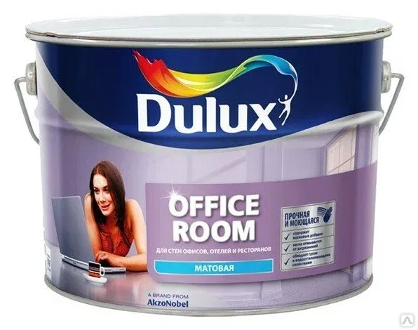 Dulux Краска Белая Матовая Купить